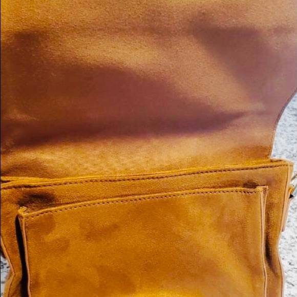 Forever 21 Brown suede-like cross-body bag - Picture 5 of 7
